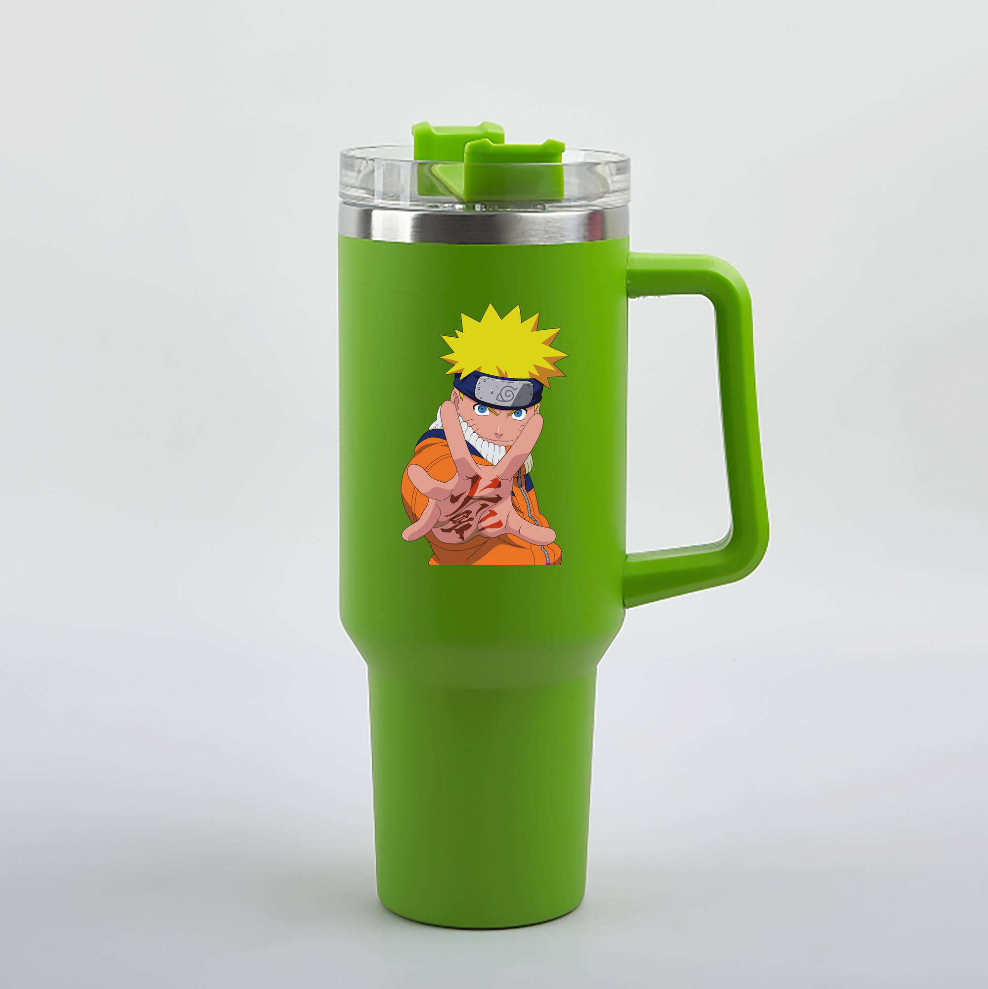 （画像用） NARUTO -ナルト- うずまき ナルト Uzumaki Naruto 1200mL車用タンブラー（カラープリント）
